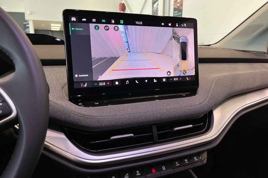 Coupé 85x 4x4 Style - 21" Aquarius | Vetokoukku | Advanced-paketti | Uusi ja ajamaton | Matrix LED | Lasikatto heti ajoon Skoda Enyaq
