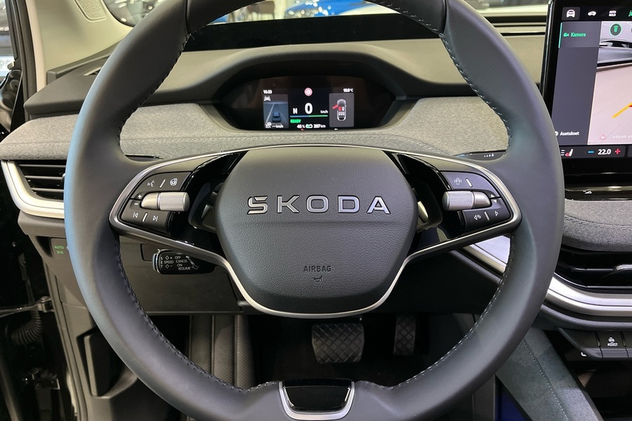 Coupé 85x 4x4 Style - 21" Aquarius | Vetokoukku | Advanced-paketti | Uusi ja ajamaton | Matrix LED | Lasikatto heti ajoon Skoda Enyaq