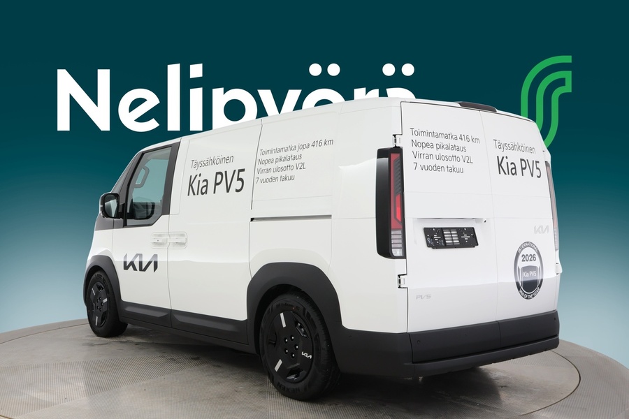 heti ajoon Kia PV5 Cargo