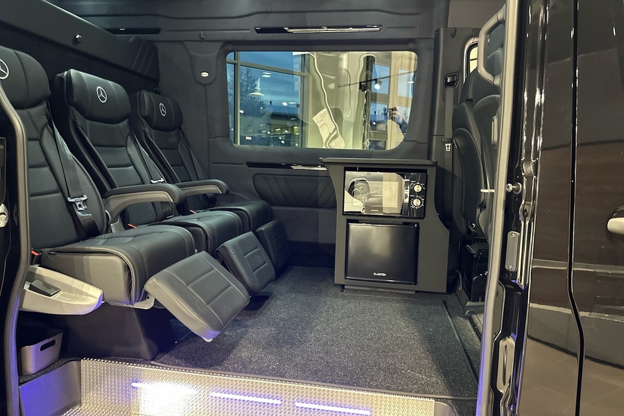 heti ajoon Mercedes-Benz Sprinter