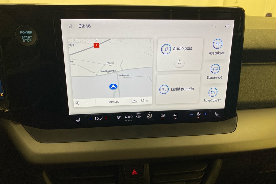 heti ajoon Ford Tourneo Courier