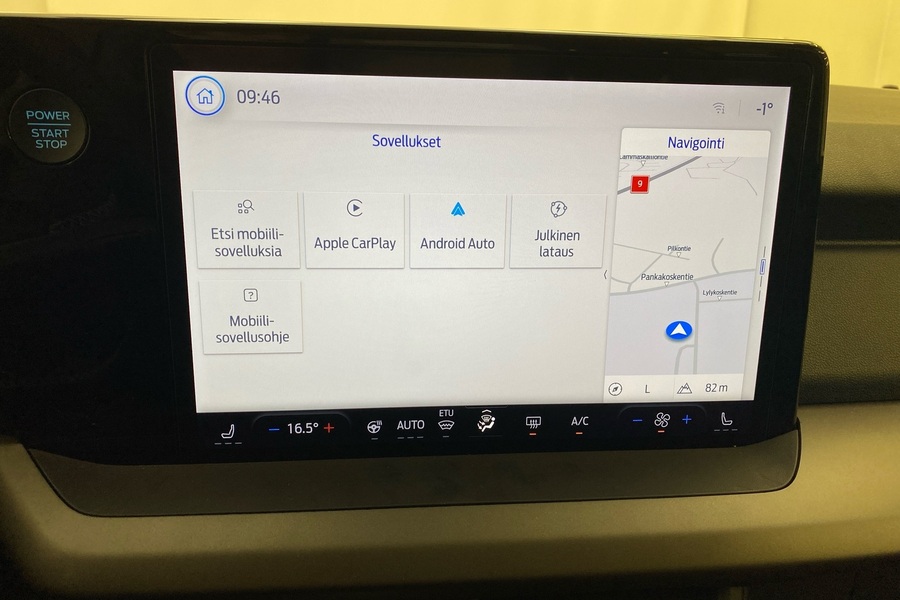 heti ajoon Ford Tourneo Courier