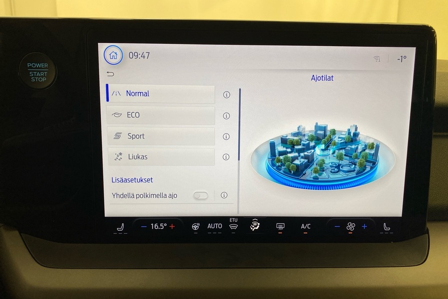 heti ajoon Ford Tourneo Courier