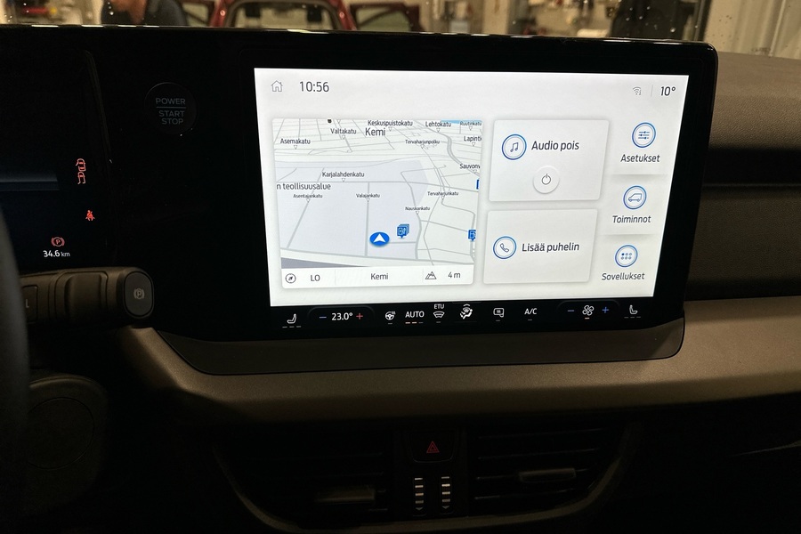 heti ajoon Ford Transit Courier