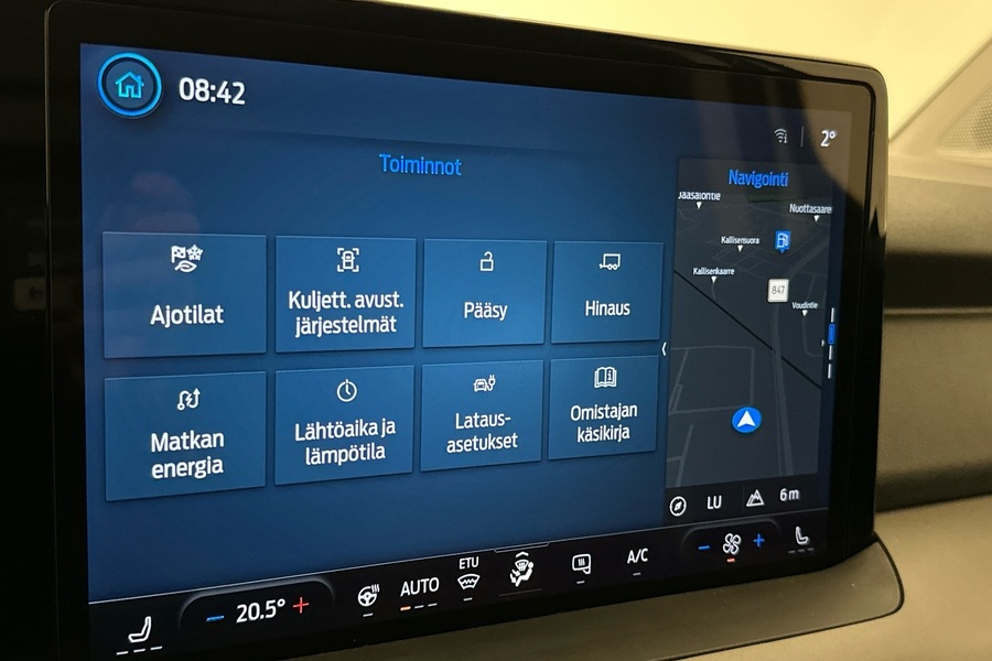 heti ajoon Ford Transit Courier