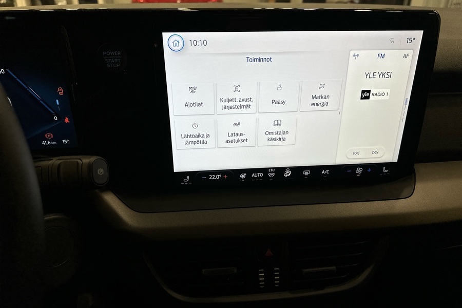 heti ajoon Ford Tourneo Courier