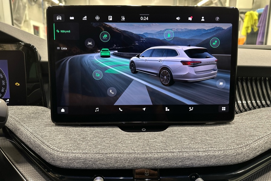 heti ajoon Skoda Superb