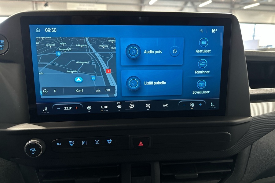 heti ajoon Ford Transit Custom