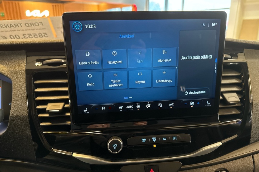 heti ajoon Ford Transit