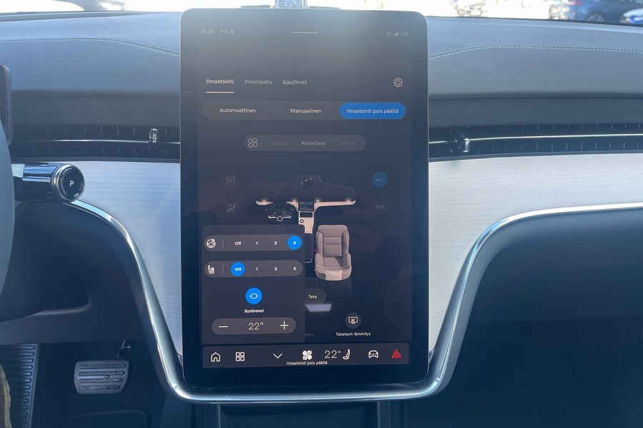 heti ajoon Volvo EX90