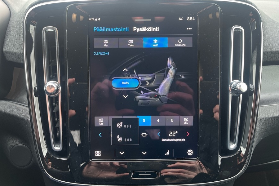 heti ajoon Volvo EX40