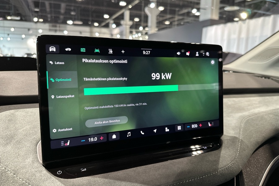 heti ajoon Skoda Enyaq