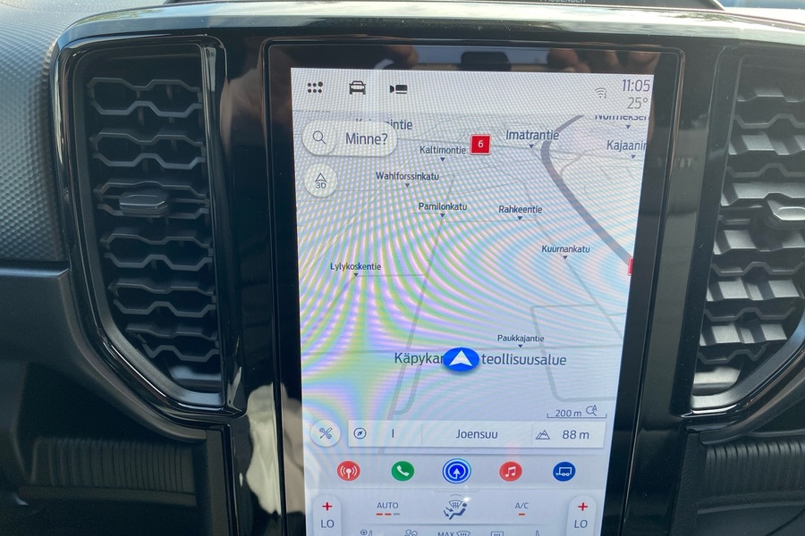 heti ajoon Ford Ranger