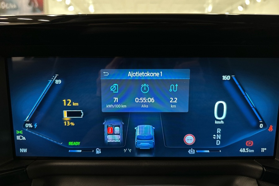 heti ajoon Ford Tourneo Courier