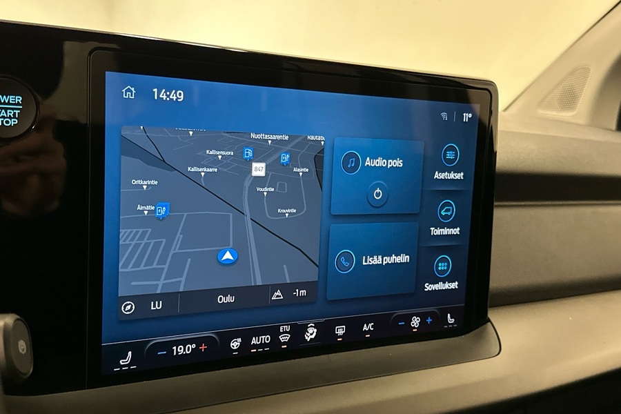 heti ajoon Ford Tourneo Courier