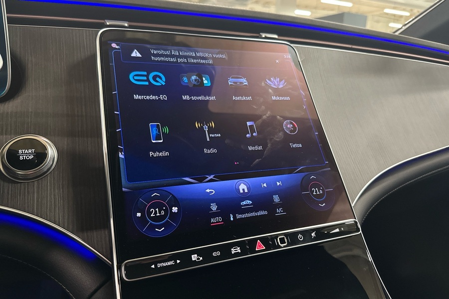 heti ajoon Mercedes-Benz EQE