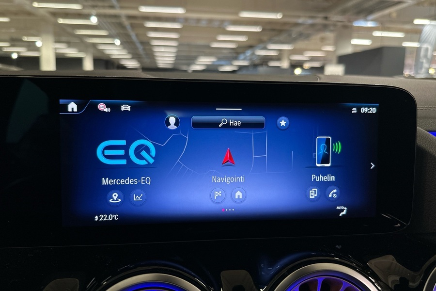 heti ajoon Mercedes-Benz EQA