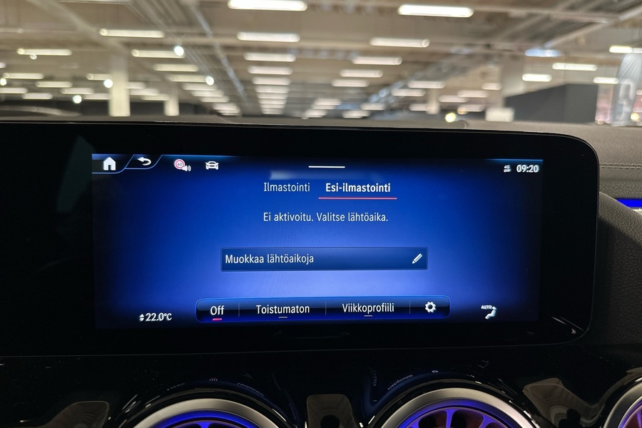 heti ajoon Mercedes-Benz EQA
