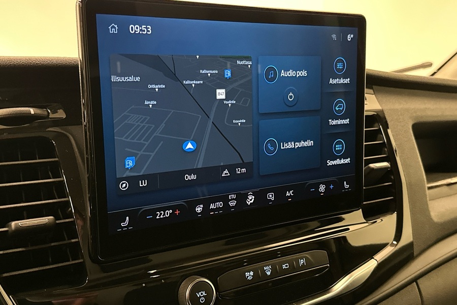 heti ajoon Ford Transit