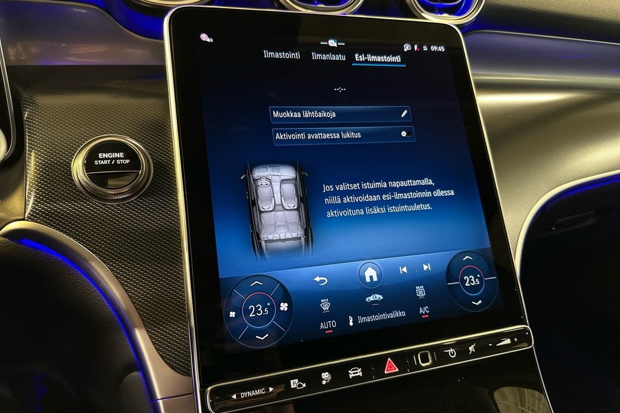 heti ajoon Mercedes-Benz GLC