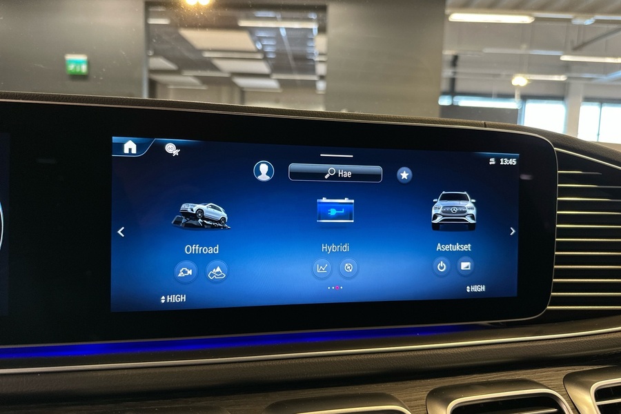 heti ajoon Mercedes-Benz GLE