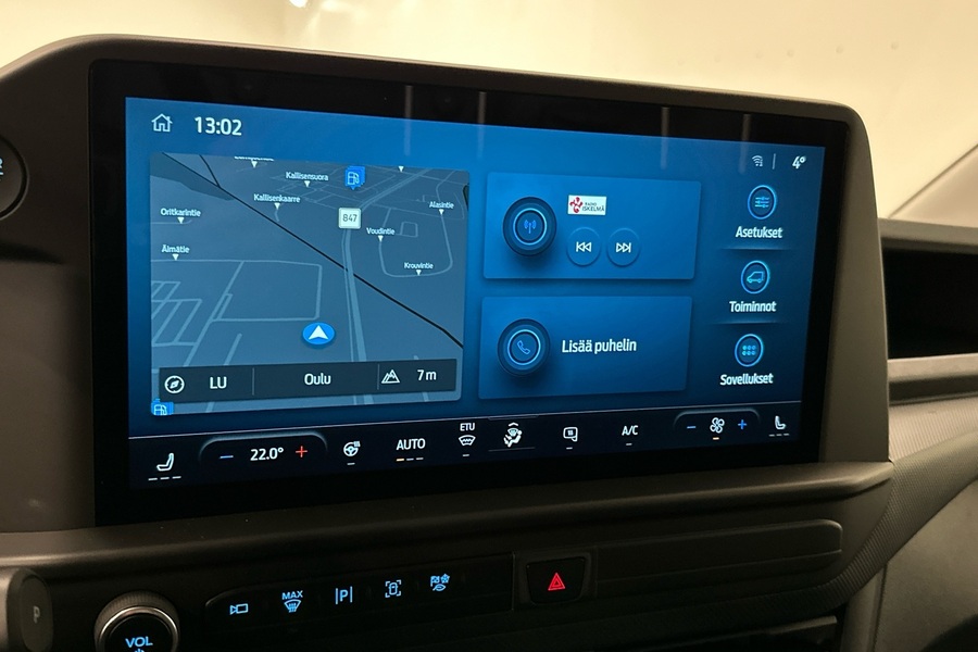 heti ajoon Ford Transit Custom