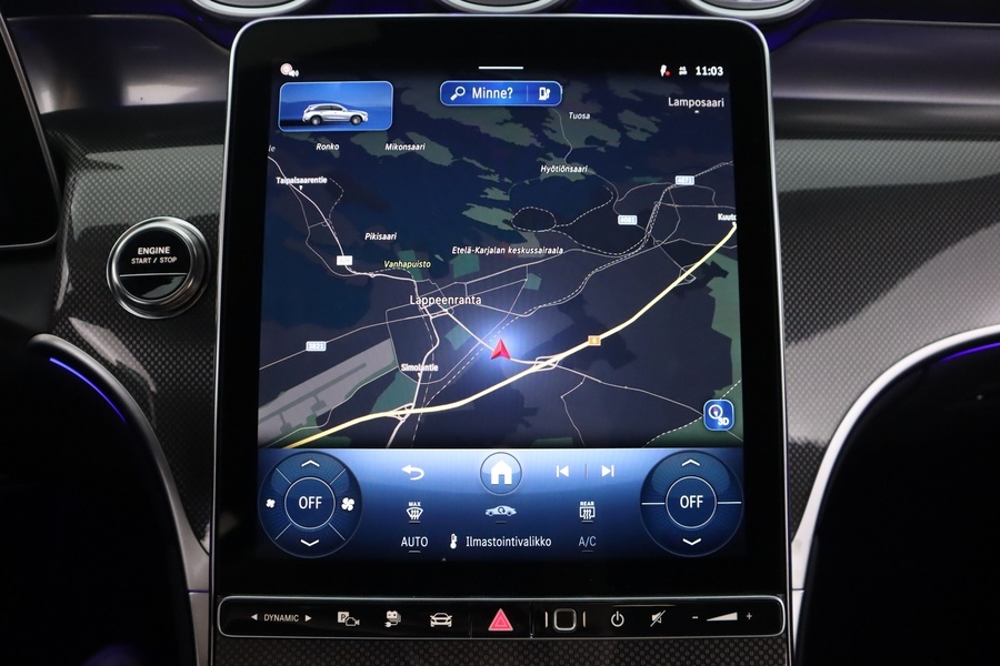 heti ajoon Mercedes-Benz GLC