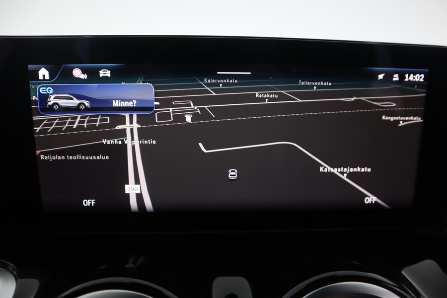 heti ajoon Mercedes-Benz EQB