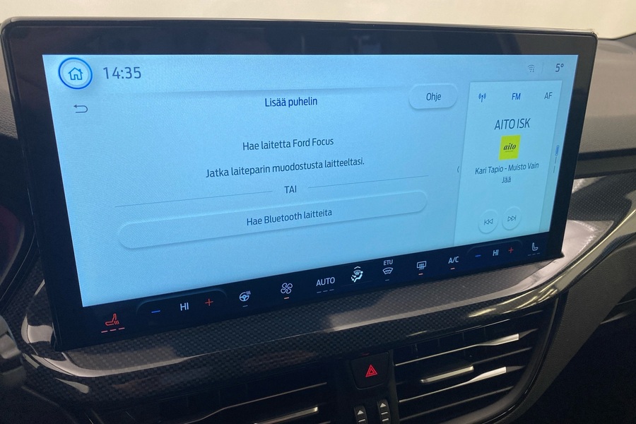 heti ajoon Ford Focus