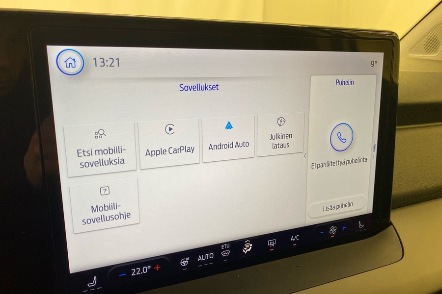 heti ajoon Ford Transit Courier