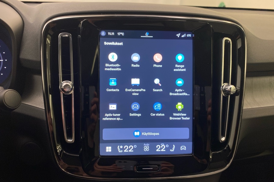 heti ajoon Volvo EC40