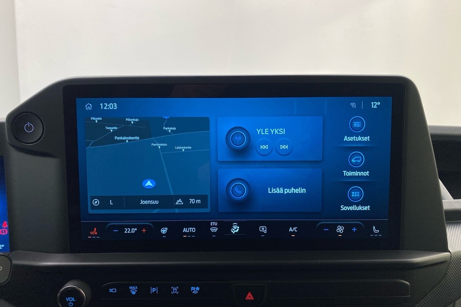 heti ajoon Ford Transit Custom