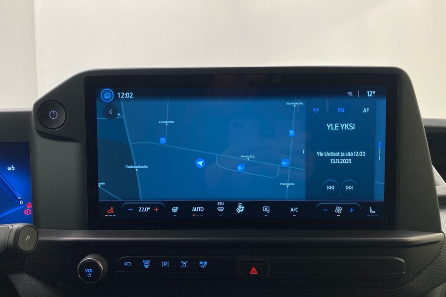 heti ajoon Ford Transit Custom