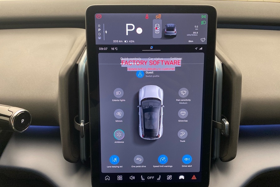 heti ajoon Volvo EX30