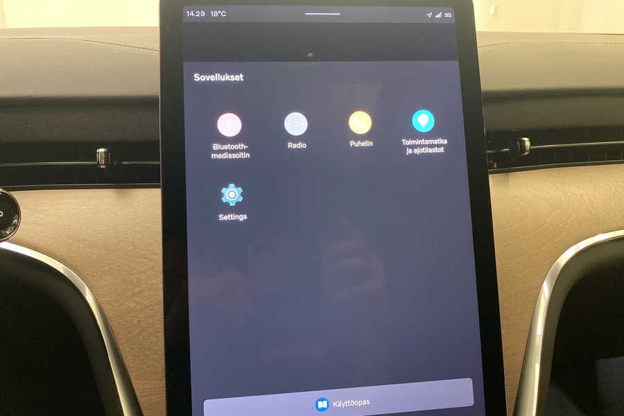 heti ajoon Volvo EX90