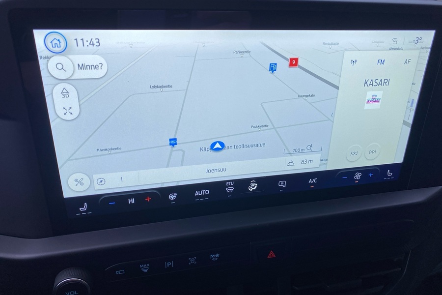 heti ajoon Ford Transit Custom