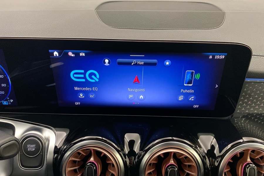 heti ajoon Mercedes-Benz EQB