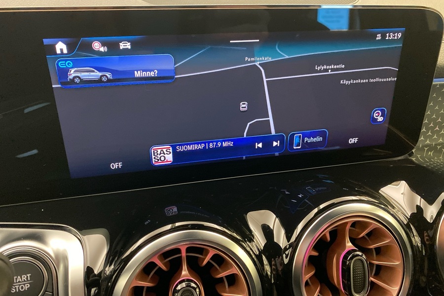 heti ajoon Mercedes-Benz EQB