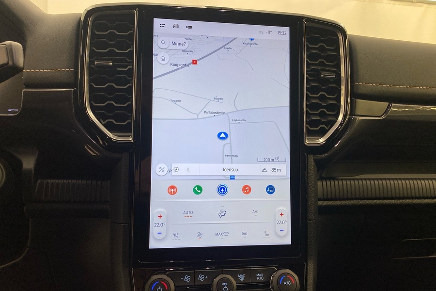 heti ajoon Ford Ranger