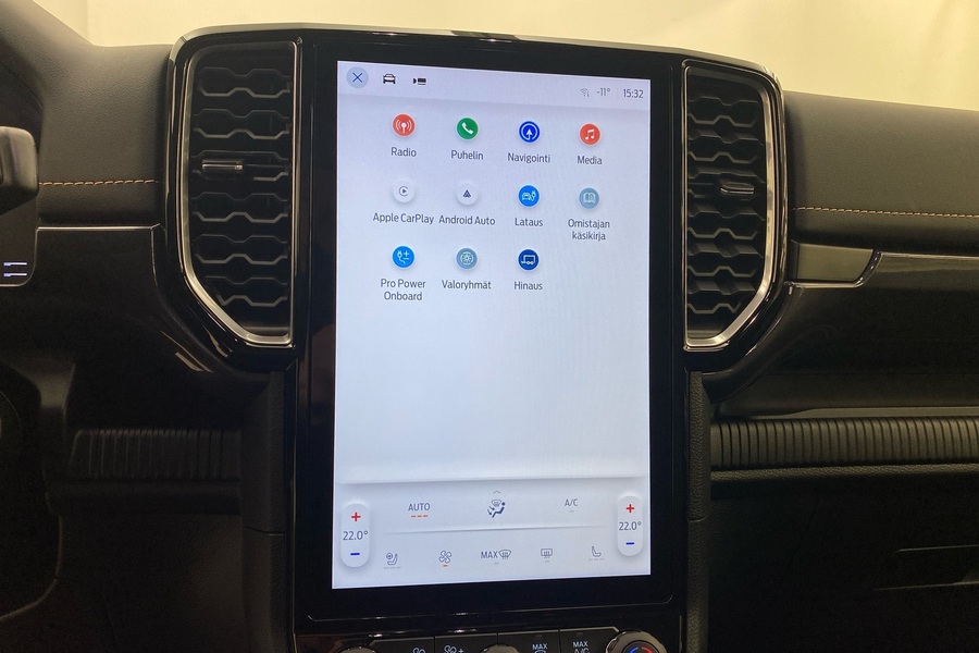 heti ajoon Ford Ranger