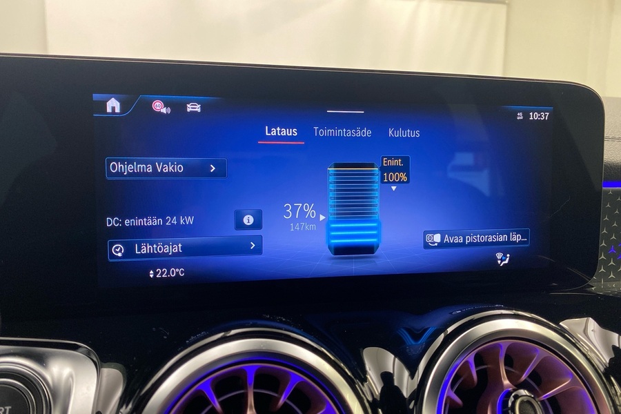 heti ajoon Mercedes-Benz EQB