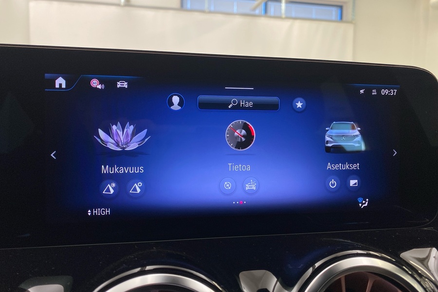 heti ajoon Mercedes-Benz EQA