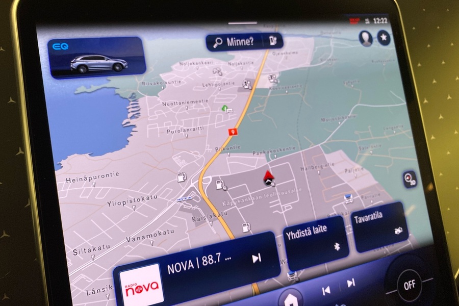 heti ajoon Mercedes-Benz EQE