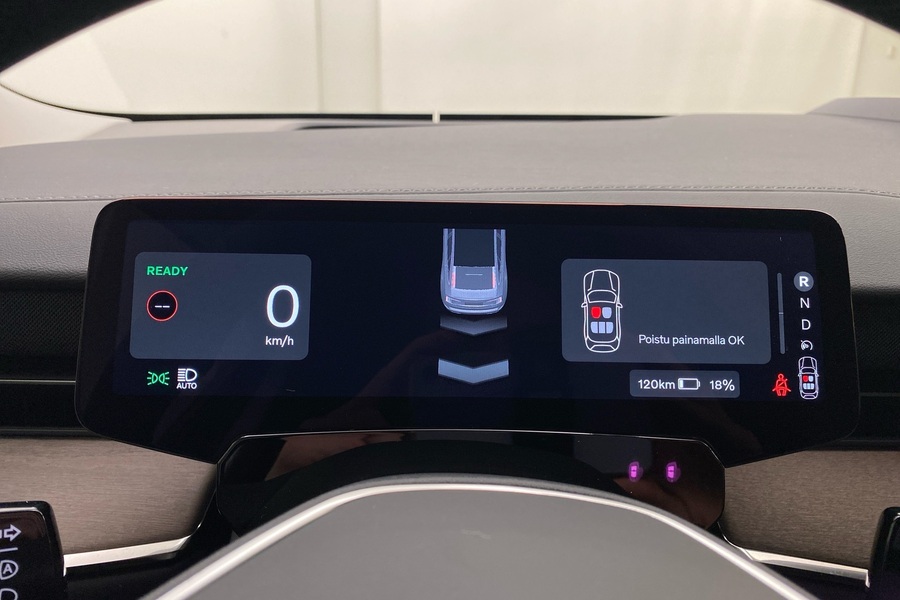 heti ajoon Volvo ES90