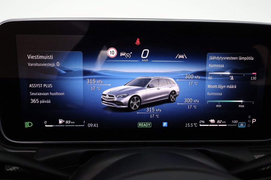 heti ajoon Mercedes-Benz C