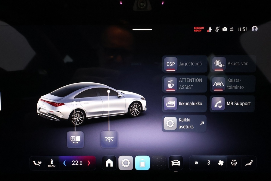 heti ajoon Mercedes-Benz CLA-sarja