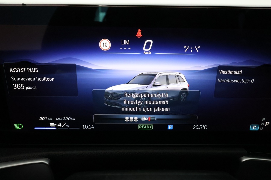 heti ajoon Mercedes-Benz EQB