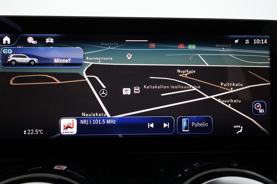 heti ajoon Mercedes-Benz EQB