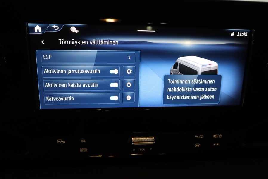 heti ajoon Mercedes-Benz Sprinter