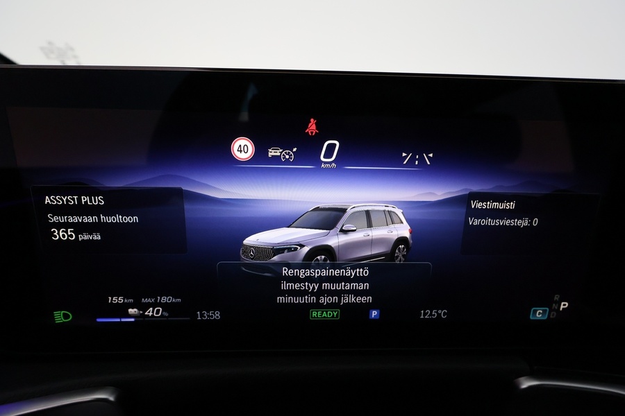 heti ajoon Mercedes-Benz EQB